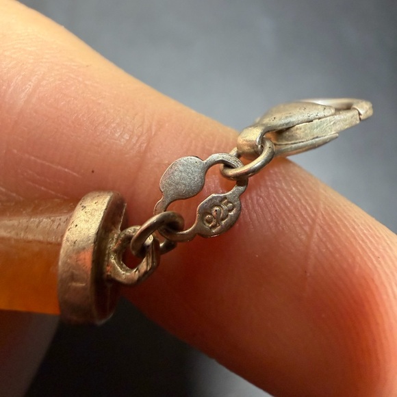 Vintage 925 Sterling Silver Multi-Colored Jade Link Bracelet - Picture 2 of 10